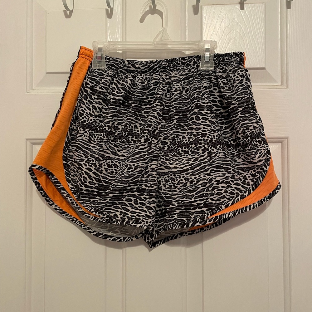 Cheetah print Nike shorts